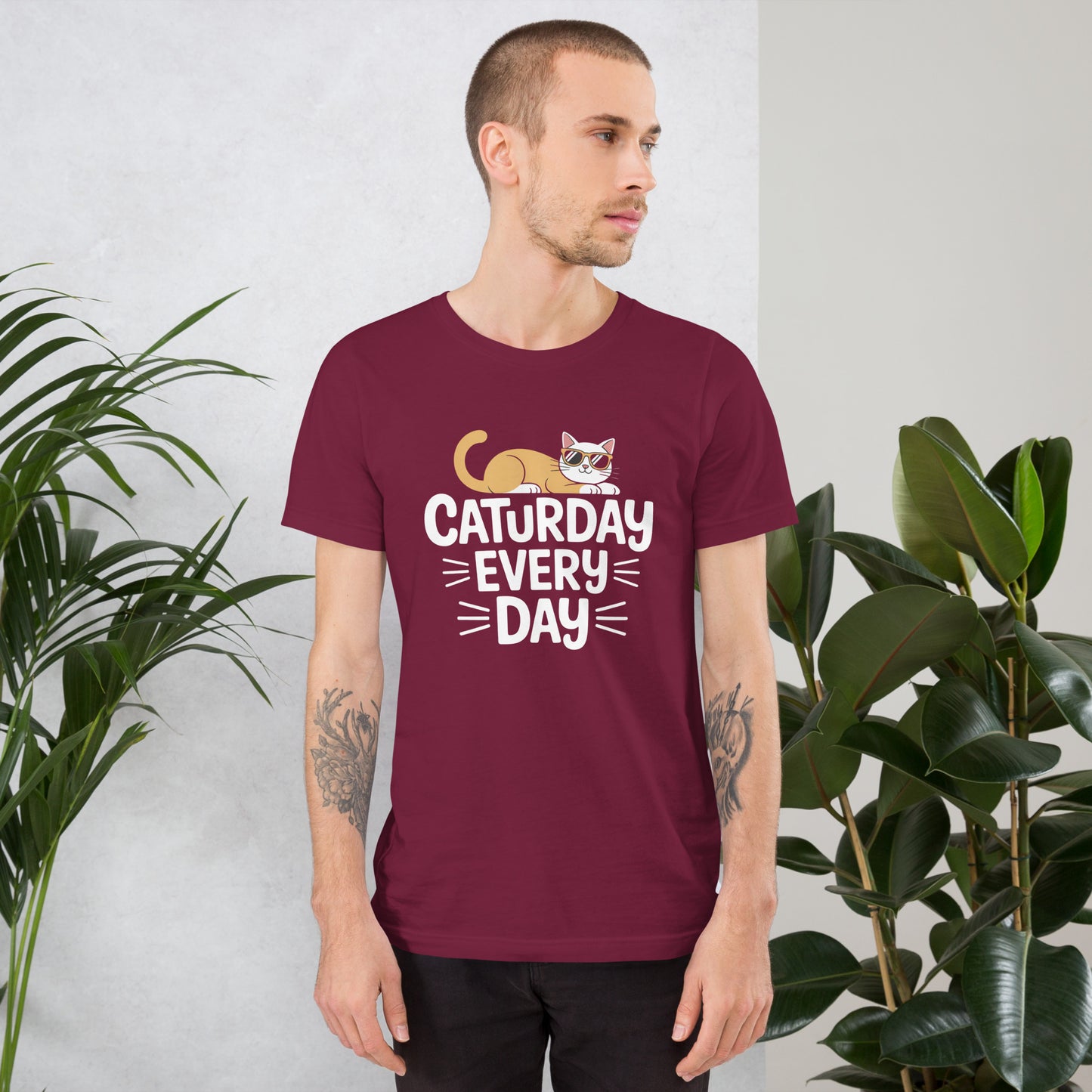 Caturday Every Day unisex t-shirt