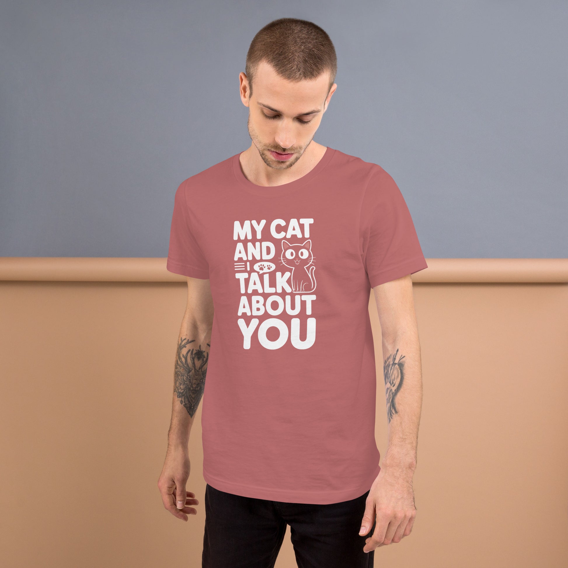 Humorous cat lover tee