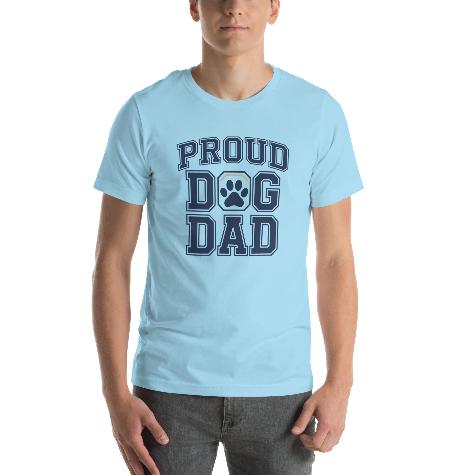 Unisex dog dad t-shirt - “Proud Dog Dad”
