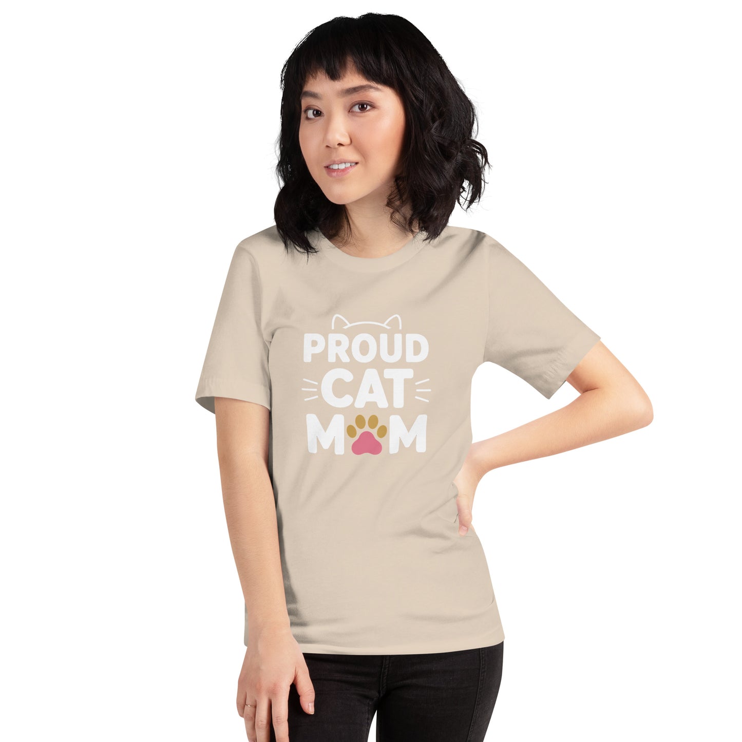 Proud Cat Mom unisex t-shirt