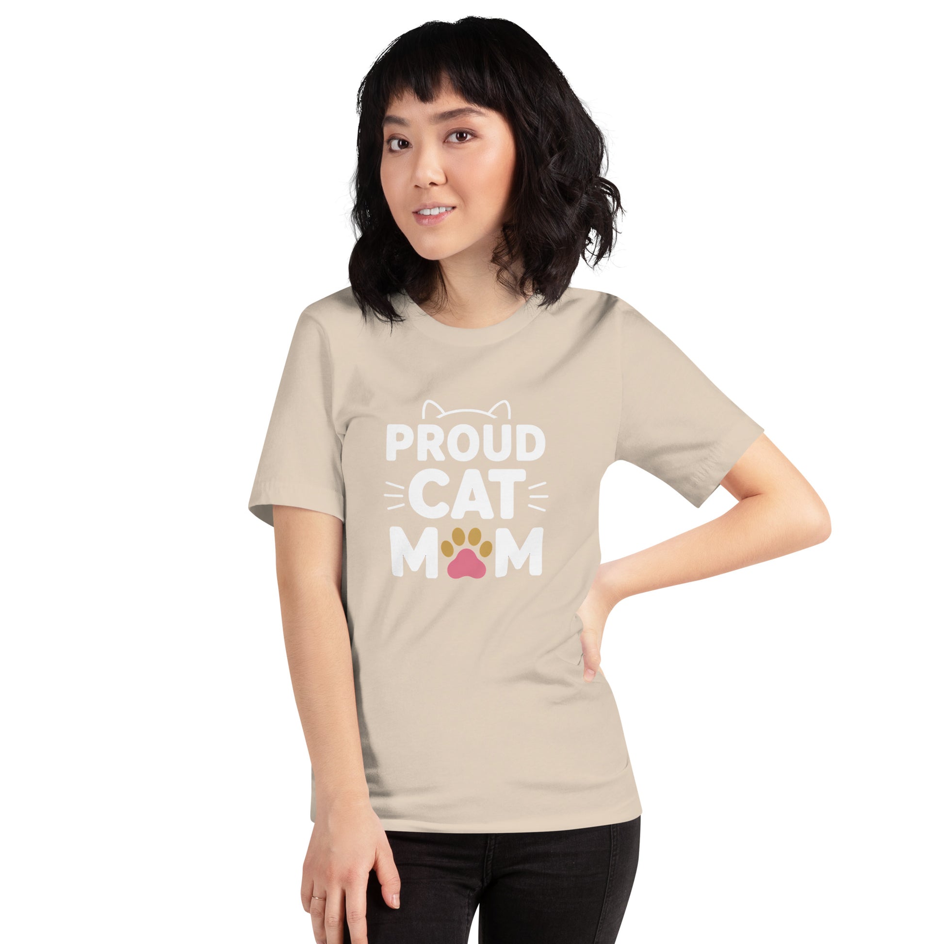 Proud Cat Mom unisex t-shirt
