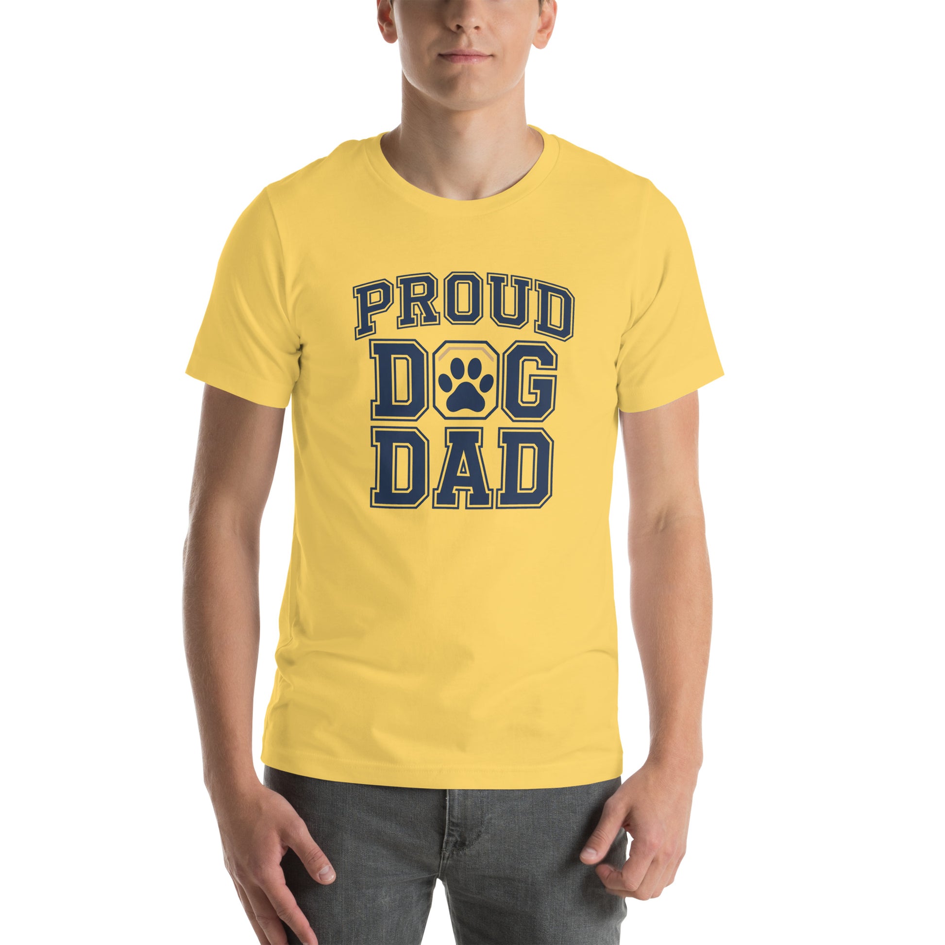 Unisex dog dad t-shirt - “Proud Dog Dad”